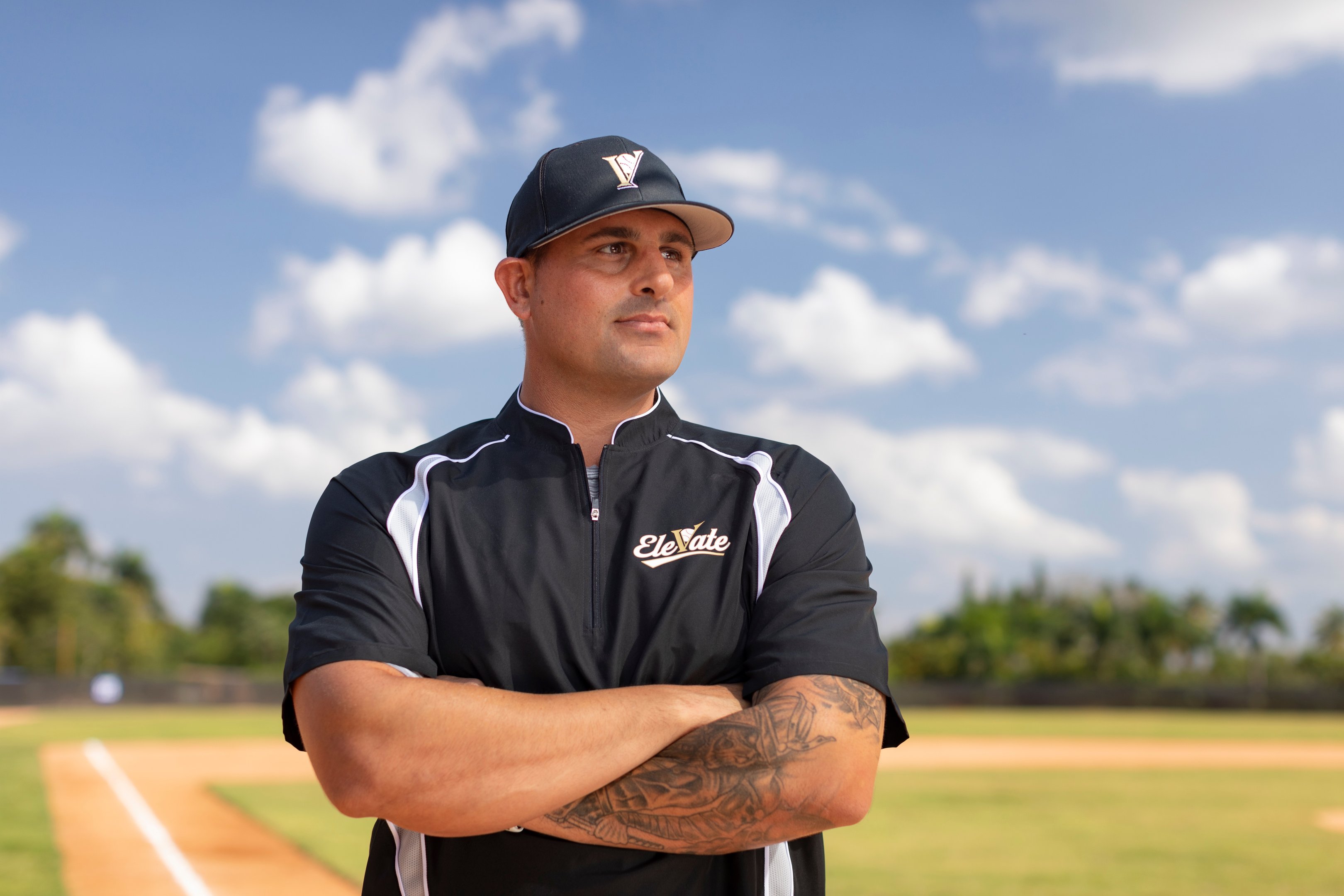 Jordan Ostrov, president and founder of Elevate Baseball Academy